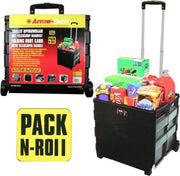 Höfftech Trolley met Vouwkrat - Max. 25 Kg - 40 Liter - Telescopisch handvat