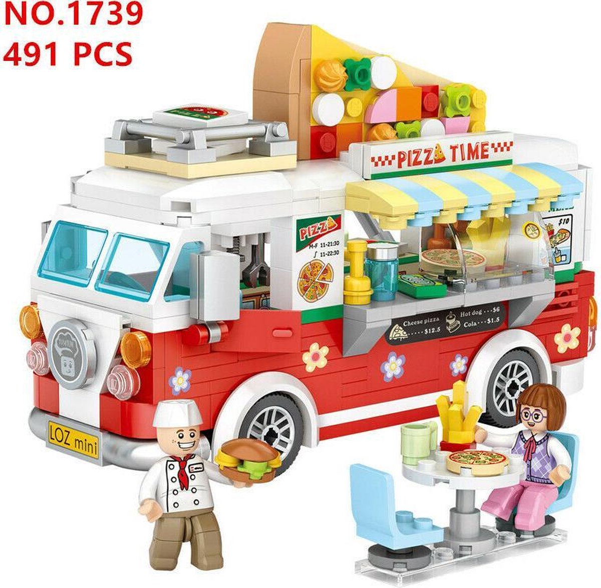 mini foodtruck pizzeria