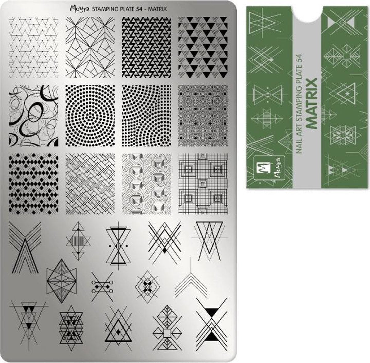 Moyra Stamping Plate 54 Matrix