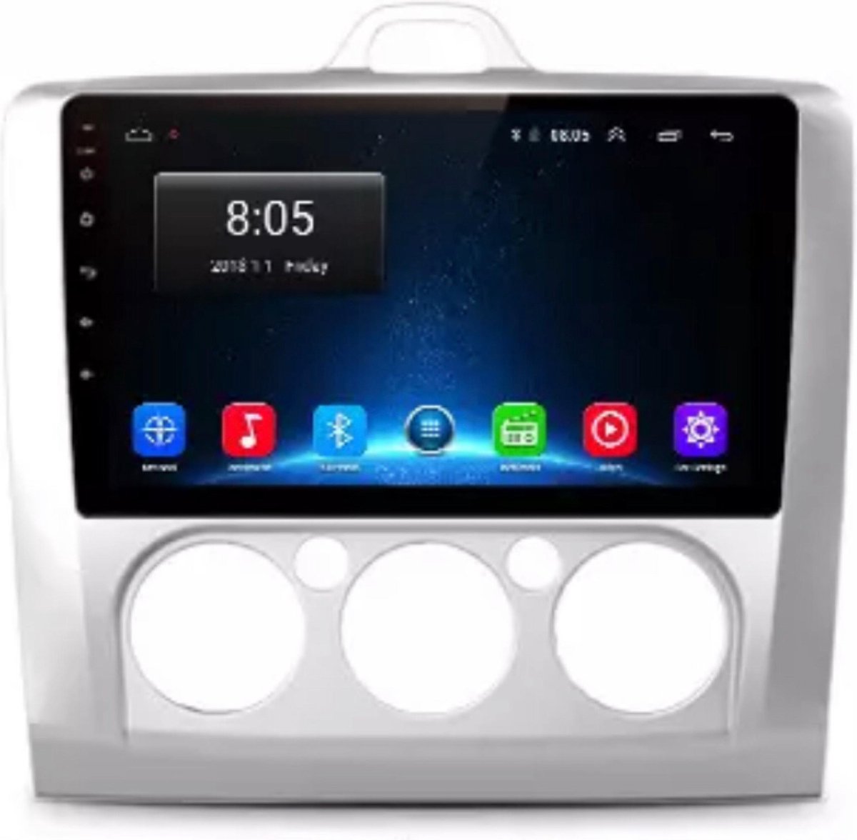 Ford Focus 2004-2011 Android 10 navigatie en multimediasysteem 2+32GB