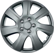 Autostyle Wieldoppen Carolina 16 Inch Abs Gunmetal Set Van 4