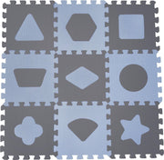 Baby Dan - Playmat Geometric Shapes - Blue