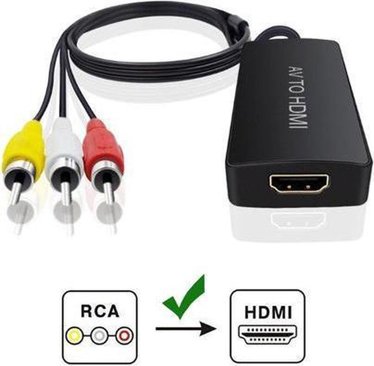 NÖRDIC SGM-136 AV Video omzetter naar HDMI