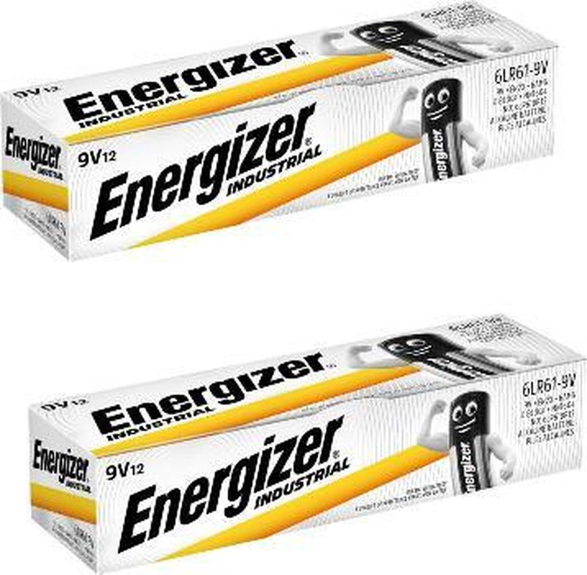 POWERDEAL 24 X ENERGIZER INDUSTRIAL 9 VOLT