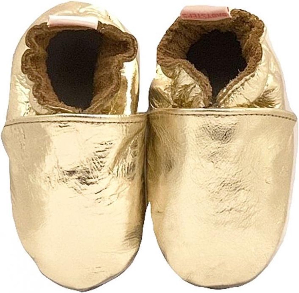 BabySteps slofjes Plain Gold maat 22/23