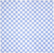 2x Professionele Horeca Theedoeken / Keukendoek van Vogue - 100% katoen - Blauw geblokt - 66 x 66 cm