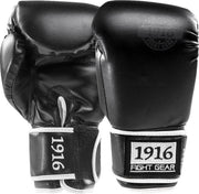 1916 Bokshandschoen Old School Pu Zwart/Wit