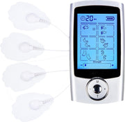 Handheld TENS Meridiaan Massage Apparaat - EMS Therapie - Elektrische Spier Stimulator 16 modus Elektrodentherapie voor Spierstimulatie (EMS) en Pijnverlichting/Pijn Therapie - Massage Apparaat - Nekmassage - Voetmassage - Acupressuur