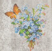 Servetten Myosotis 33 x 33 cm
