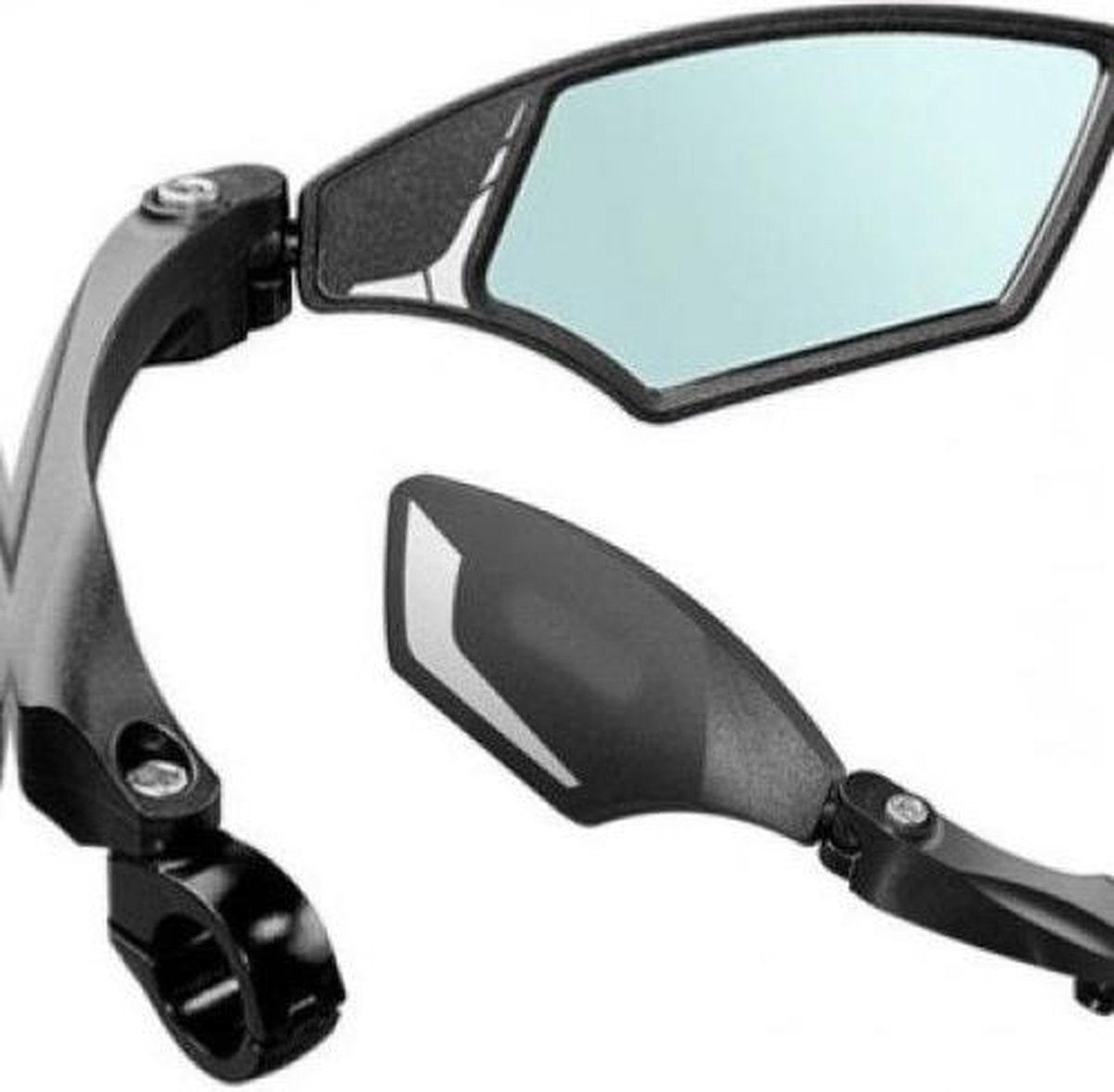 Mirage Luxe Fietsspiegel Rechts - Licht Dimmend Glas - Voor Speed Pedelec / Elektrische Fiets