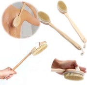 LOUZIR Rugborstel Badborstel- Douche Borstel- Saunaborstel -  Scrubborstel- Massage Borstel