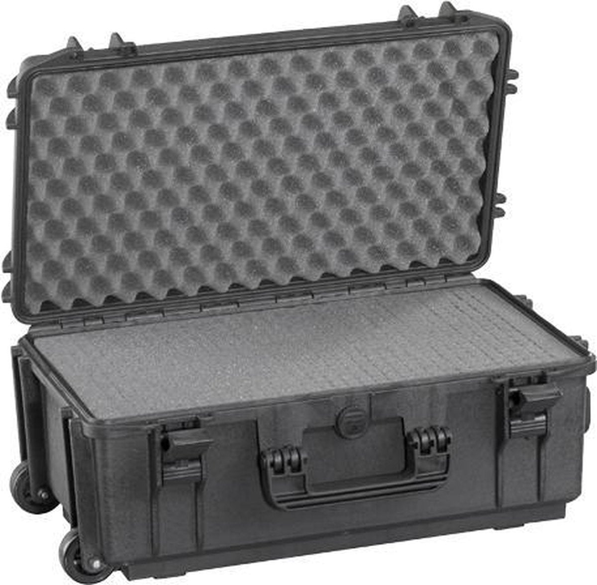 Gaffergear camera koffer 052 zwart trolley uitvoering  -  incl. plukschuim    -  36