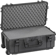Gaffergear camera koffer 052 zwart trolley uitvoering  -  incl. plukschuim    -  36
