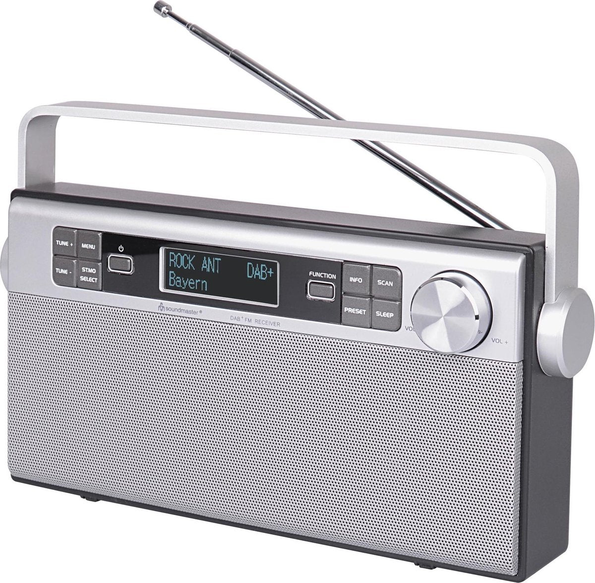 Soundmaster DAB650 DAB+ FM radio met voorkeuze zenders