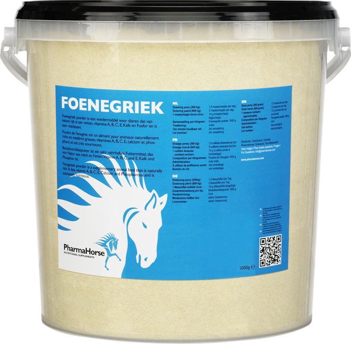 PharmaHorse Foenegriek - 5000 gram