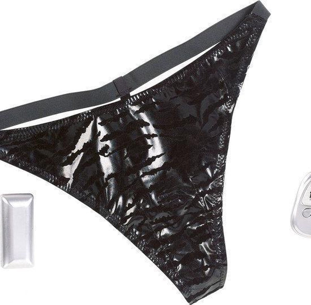 Party In My Pants Pants - Zwart - Vibrerende Slip