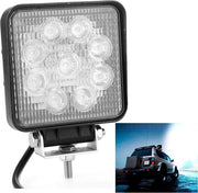 27W Bridgelux 2150lm 9 LED wit licht Floodlight technieklamp / waterdichte IP67 SUV's licht
