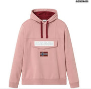 Napapijri Burgee Winter Hoodie Pink Woodcore