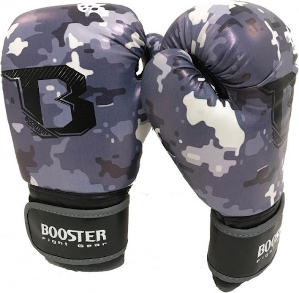 Booster Fightgear - BG Youth Camo Grijs - Bokshandschoenen - 8 oz