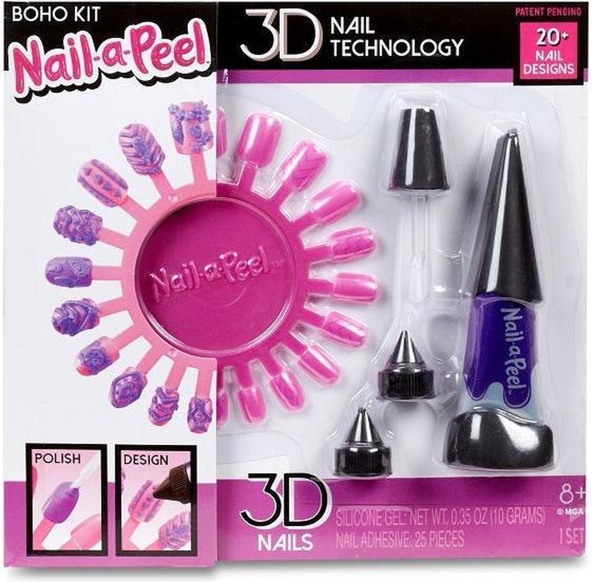 Nail-a-Peel Starter Kit- Boho Kit