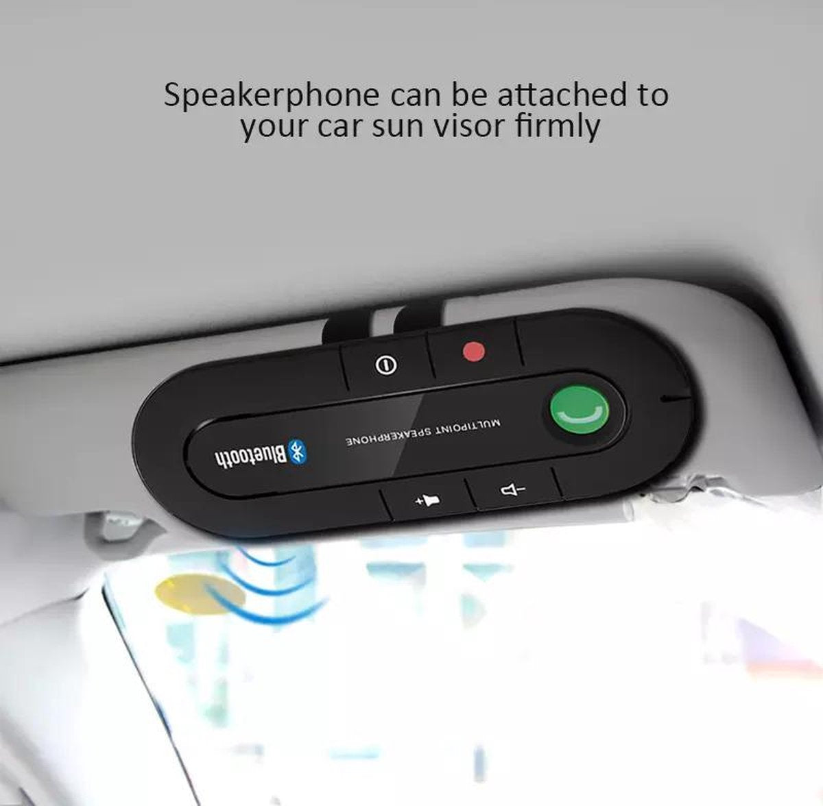 Gratis verzenden Universele bluetooth carkit voor handsfree bellen