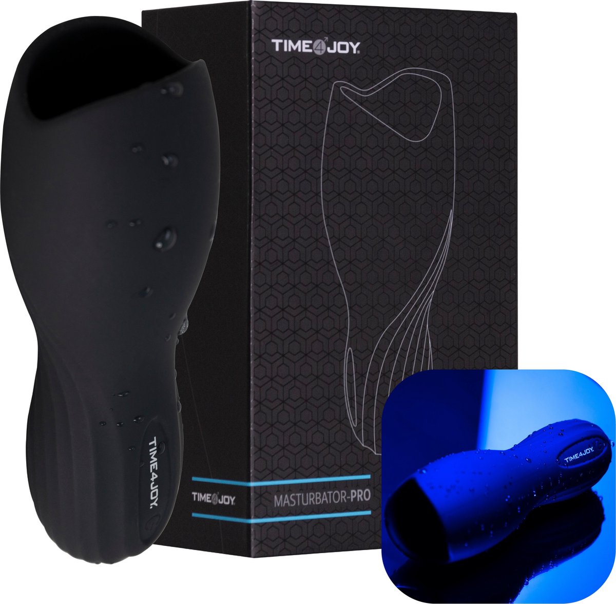 Vibrerende Masturbator voor Man met 10 Standen - Sex Toys voor Mannen - Pocket Pussy - Oplaadbaar - Zwart