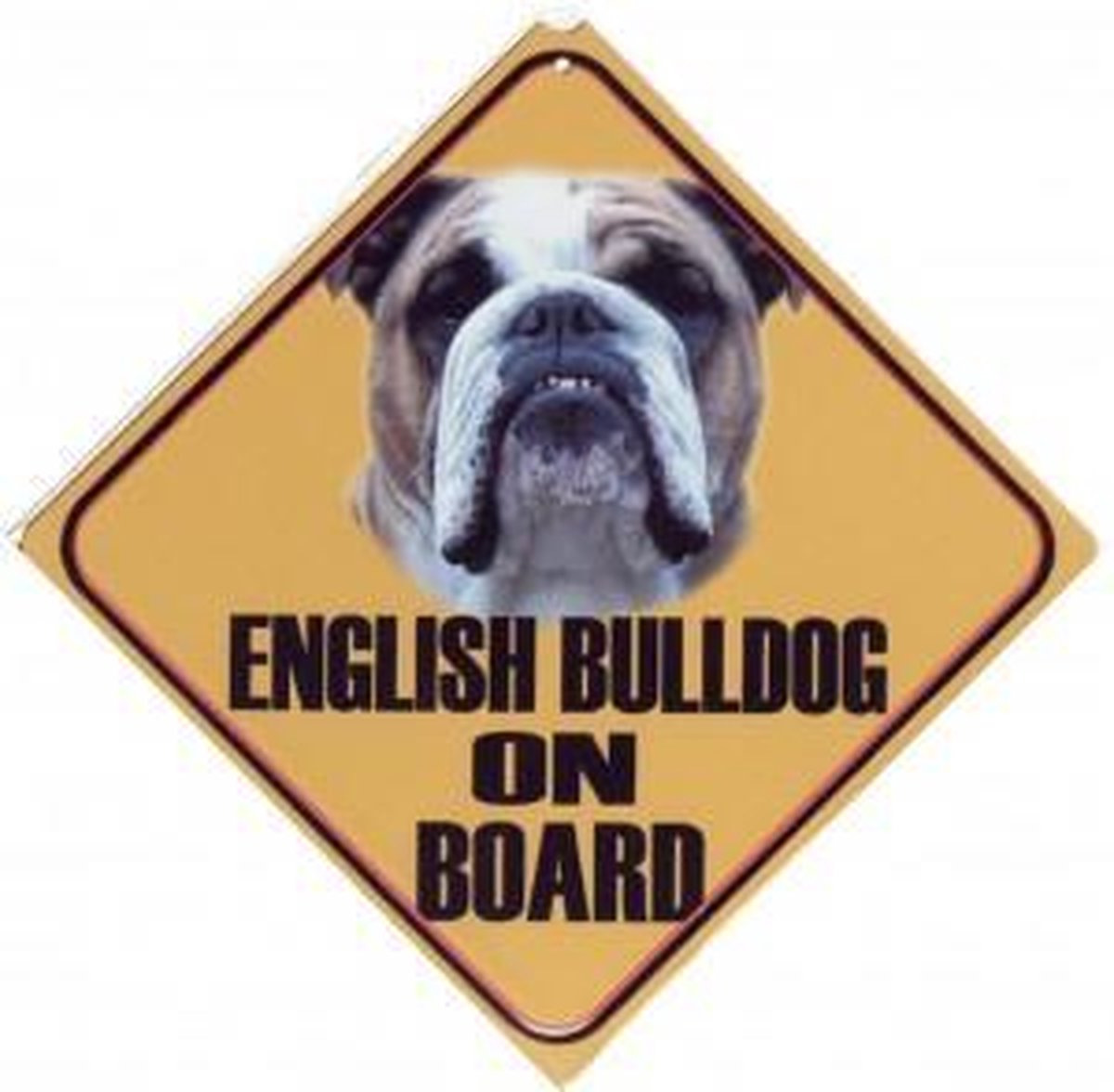 Autobordje Engelse Bulldog