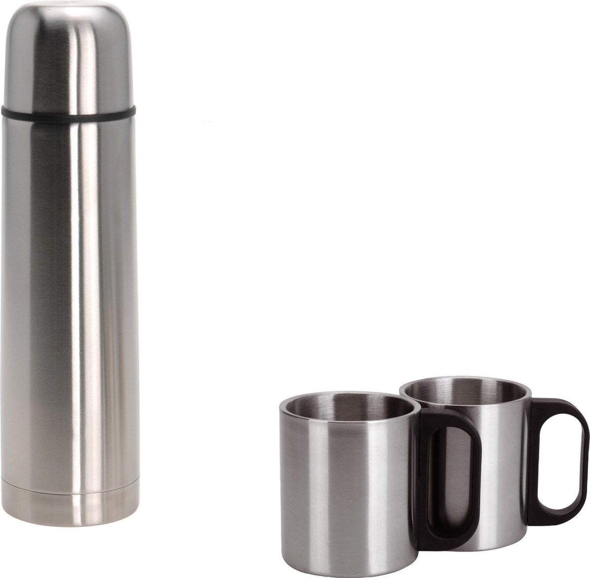 Redcliffs RVS Thermosfles 1.0 liter met 2 bekers