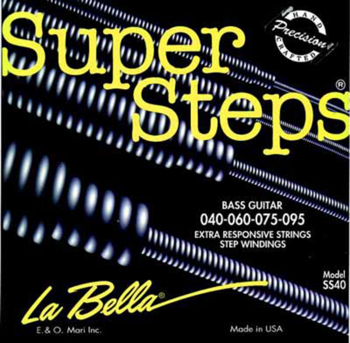 bas snaren 45-128 Super Steps Tapperood