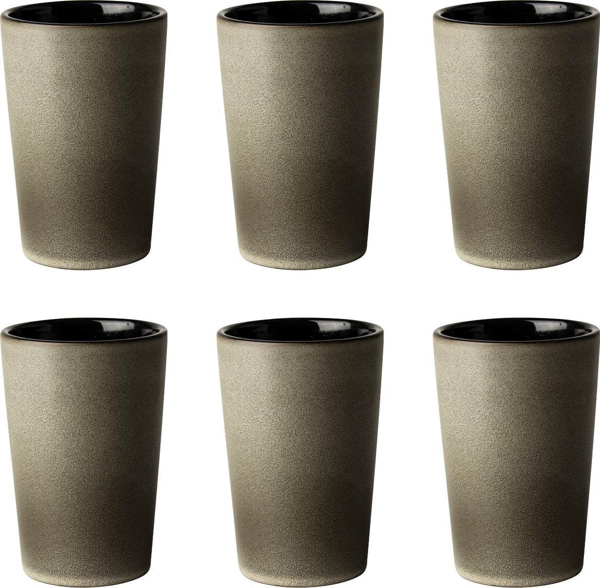 Gusta Mok 325ml lichtgrijs - set 6 stuks