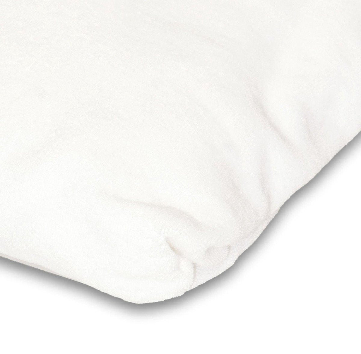 Badstof hoeslaken massagetafel - Wit | Zonder uitsparing | Stretch