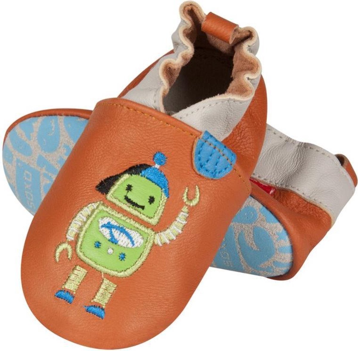 lederen Babyslofjes