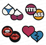 Dempertje.nl - Tennisdemper 4 stuks - Tosdemper - Body COMBI - #075 #077 #081 #082