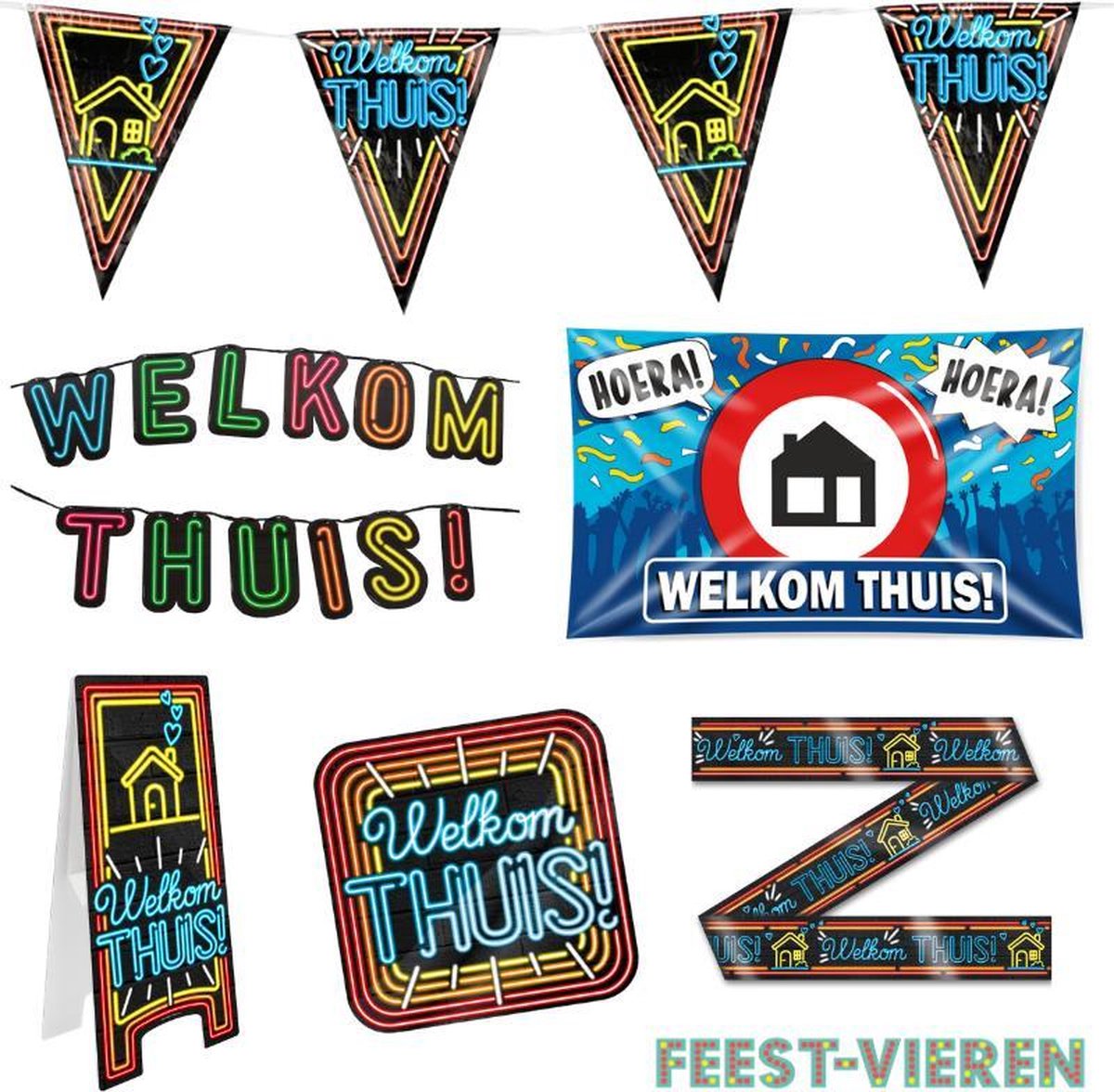 Welkom Thuis versiering pakket XL