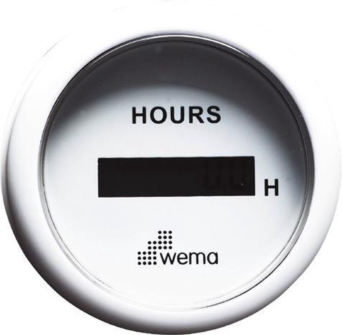 WEMA AANWIJS INSTR. WIT UREN TELLER