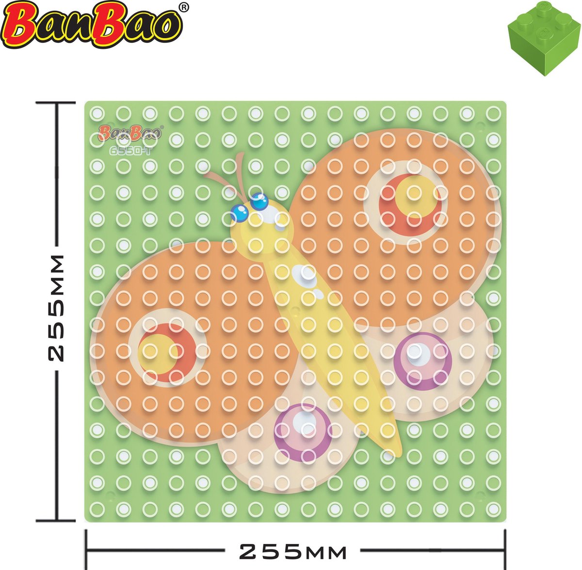 BanBao Young Ones Transparant Basisplaat - 6550-t