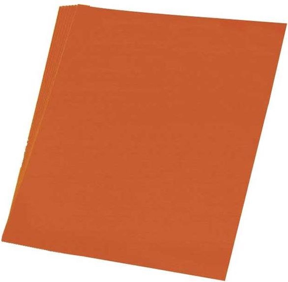 100 vellen oranje A4 hobby papier - Hobbymateriaal - Knutselen met papier - Knutselpapier