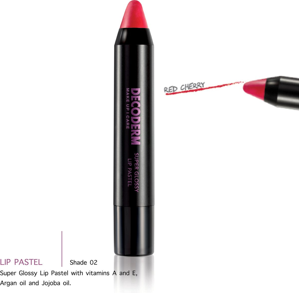 LIP PASTEL CRAYON 04 RED CHERRY 3