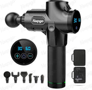 Keepgo - Massage Gun - Sport en Relax Massage - Massage Gun Professioneel - 6 Opzetstukken-32000RPM