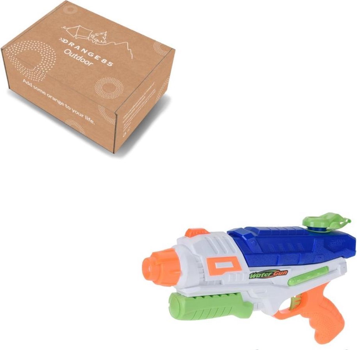 Orange85 Waterpistool - Jongens - 34 CM - Pompsysteem - Stoer - Multicolor