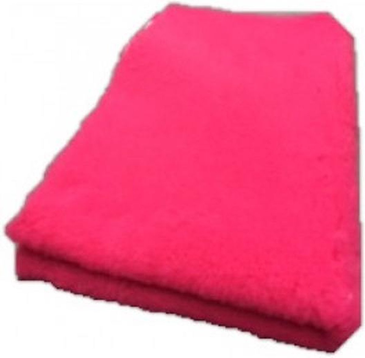 2 Stuks - Vetbed - Dierenkleed - Dierenmat - Benchmat - Puppykleed - Fuchsia effen - Latex Anti Slip 75 x 50 cm - Machine wasbaar