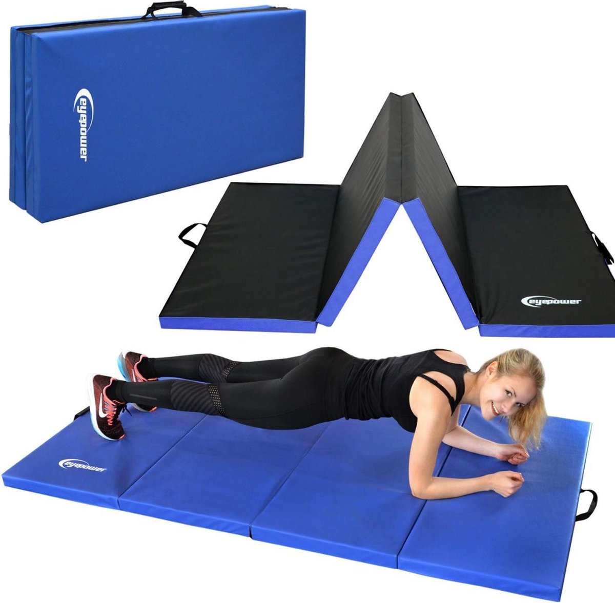 Opvouwbare zachte vloermat rg20 dikke vloer gymnastiekmat sport mat draagbare xl mat