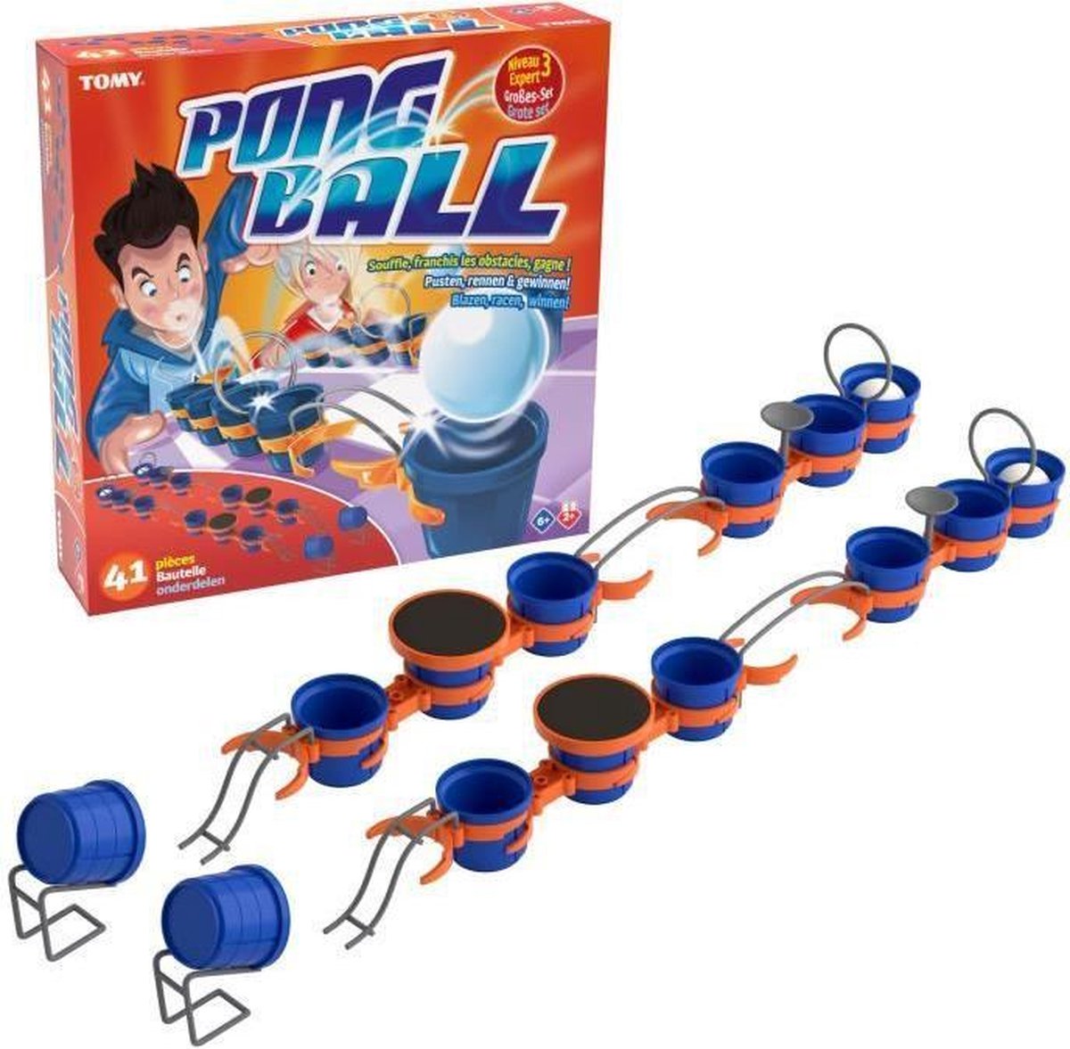 TOMY Pongbal - Expert - 41 stuks