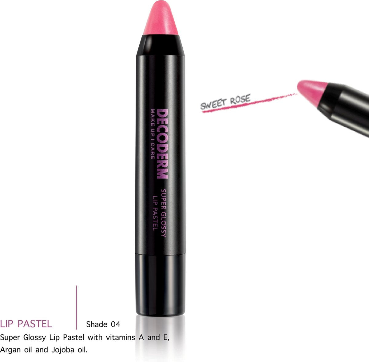 LIP PASTEL CRAYON 03 SWEET ROSE 3