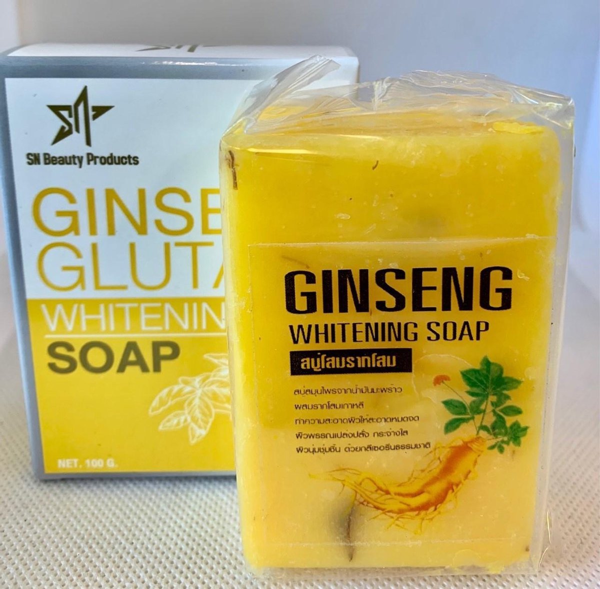 Ginseng Gluta Whitening Soap 100 gr