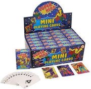 Uitdeelcadeautjes - Mini Speelkaarten - Model: Super Hero in Display (24 stuks)