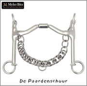 Myler Weymouth dressuurstang MB15PB 13.5cm
