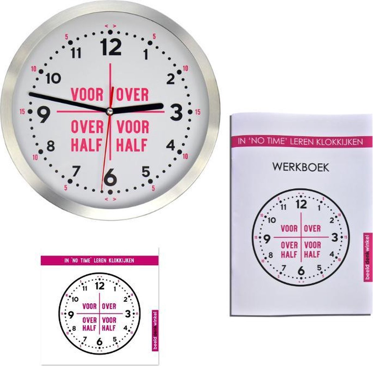 Leer klokkijken - Kinderklok