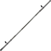 Halterstang - VirtuFit Barbell Stang - Veerclipsluiting - 120 cm - 30 mm