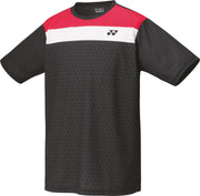 Yonex Tennisshirt Tournament Style Zwart Heren Maat L